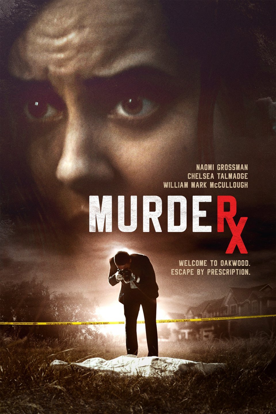 The movie poster of the upcoming feature film, MurderRx. 